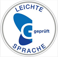 Siegel: Lebenshilfe-Gesellschaft für Leichte Sprache eG.
